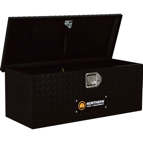 Northern Tool Equipment Atv Lockable Storage Box — 30in Matte Black