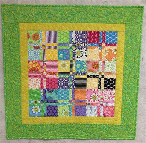 Disappearing 4 Patch Baby Quilt Sandyquiltz Flickr
