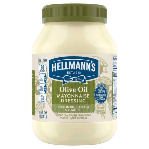Hellmann S Mayonnaise Dressing Olive Oil