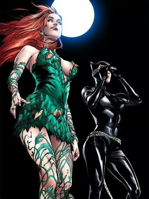 Ivy And Catwoman Catwoman Superhero Wonder Woman