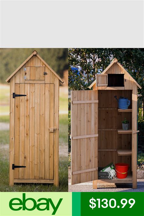 Fir Wood Arrow Shed With Single Door Wooden Live Garden Shed Wooden
