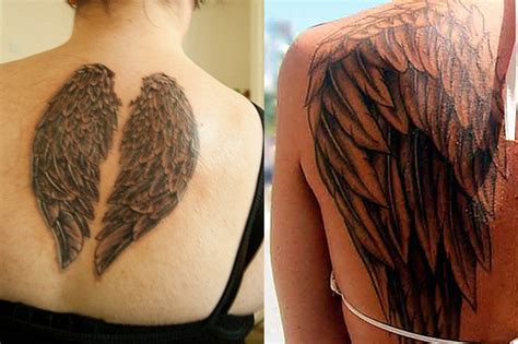 Angel Wing Tattoos Tattoo Ideas Designs And Meaning Behind Angel Wing