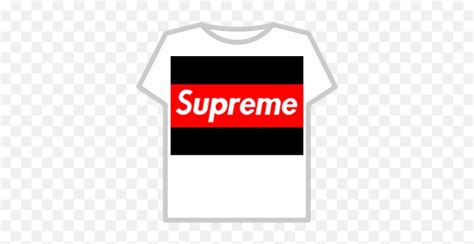 T Shirt Roblox Supreme Png Rap Generater