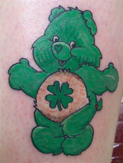 Care Bear Tattoo Care Bear Tattoos Bear Tattoo Paw Print Tattoo