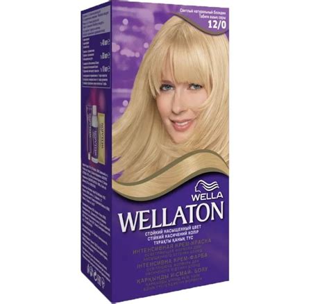 Wella Крем Краска для волос стойкая Wellaton 12 0 Светлый натуральный