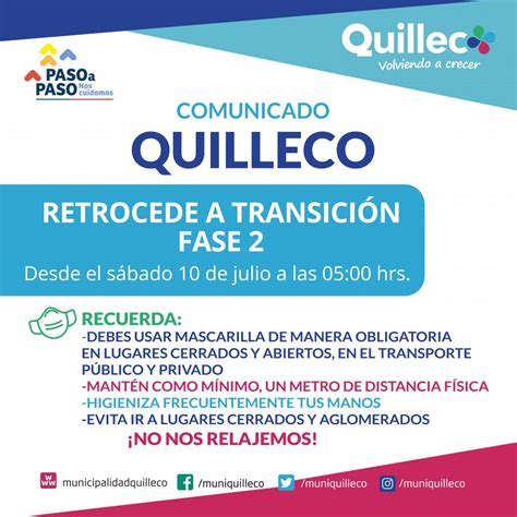 Comunicado De Julio Municipalidad De Quilleco