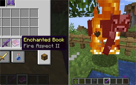 What Does The Fire Aspect Enchantment Do In The Minecraft 1 19 Update