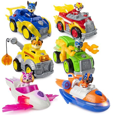 Paw Patrol Mighty Pups Toys Vehicles