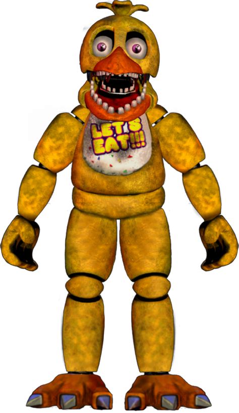 unwithered chica remake by romaxiothefnaffan on deviantart