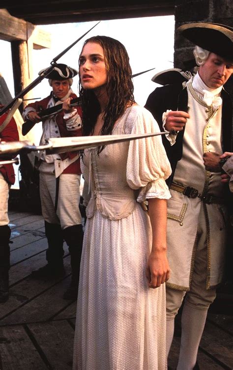 mademoisellelapiquante “ keira knightley as elizabeth swann in pirates of the caribbean the