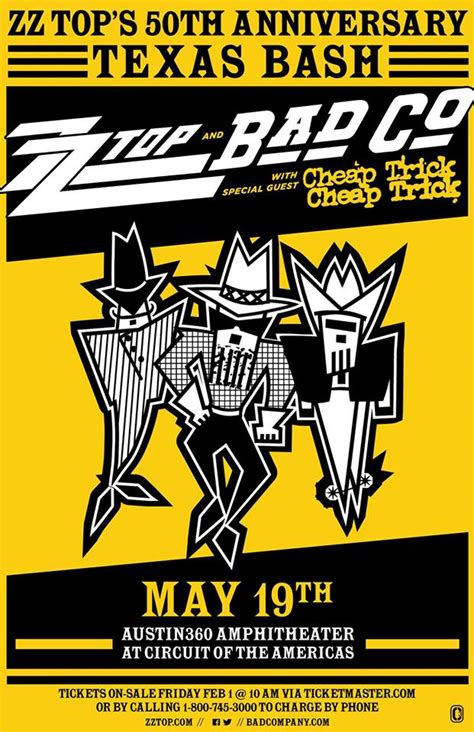 Zz Top And Bad Company With Special Guest Cheap Trick