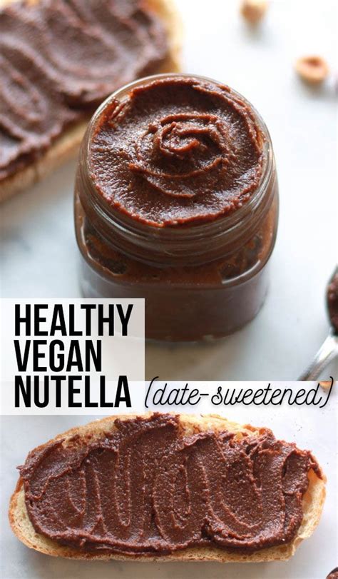 Healthy Vegan Nutella Date Sweetened Zen And Zaatar Recipe