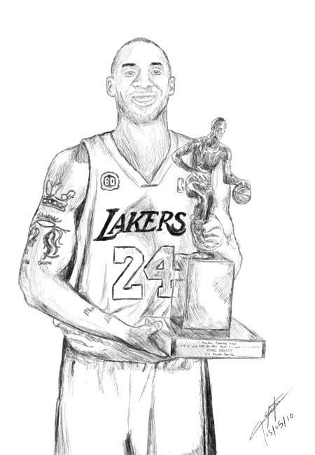 Call of duty coloring pages to print free. Kobe Bryant - Free Coloring Pages