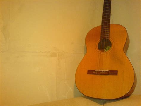 Guitar In The Corner Free Photo Download Freeimages