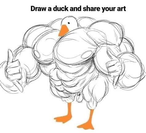 Draw A Duck And Share Your Art Communauté Mcms