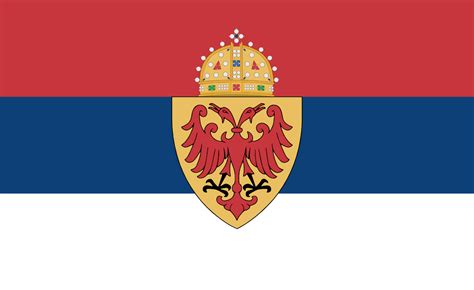 Modern Serbian Empire Flag Redesign Rvexillology