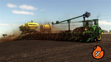 Мод John Deere Db90 36 Row 30 для Farming Simulator 2019
