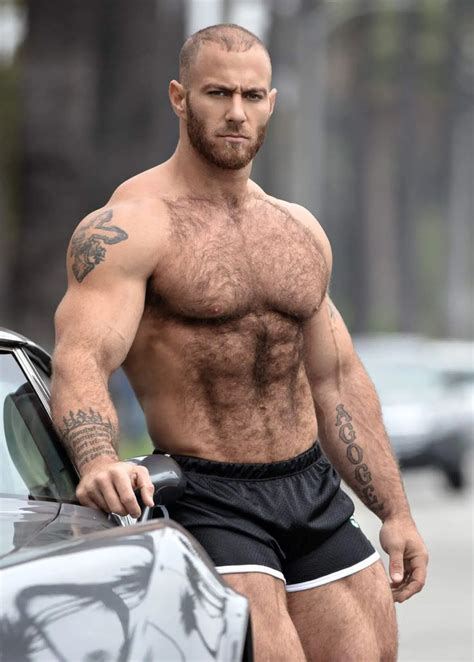Caleb Blanchard By Claus Pelz Hairy Men Hairy Muscle Men Shirtless Men
