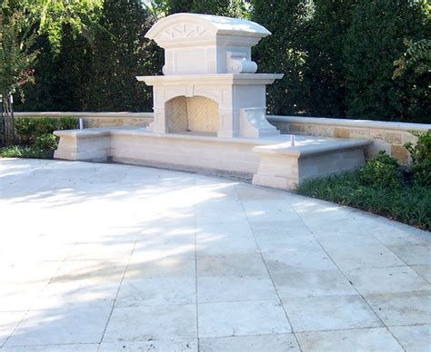 Outdoor Fireplace Dallas Tx Photo Gallery Landscaping Network