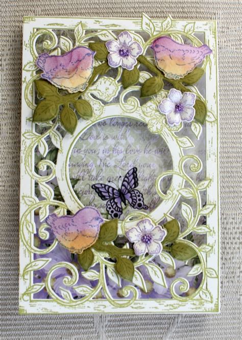 Contagiously Crafty: Heartfelt Creations - Birds and Blooms Card
