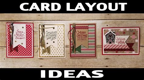 Card Making Layouts Kort With Images Card Making Cards