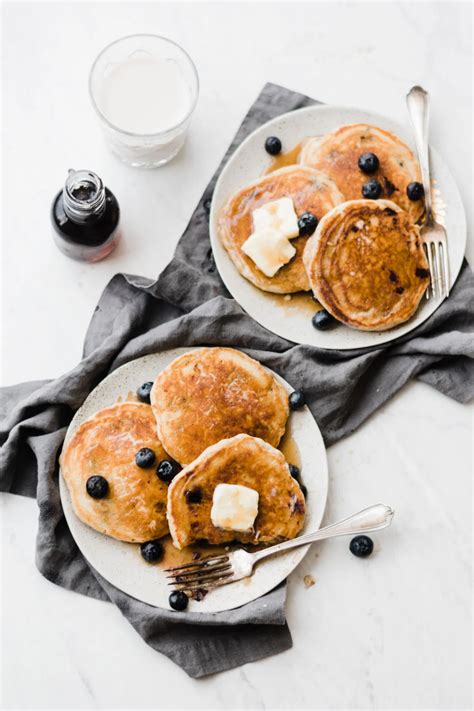 Our Favorite Blueberry Pancakes Blue Bowl Recipe Savoury Cake