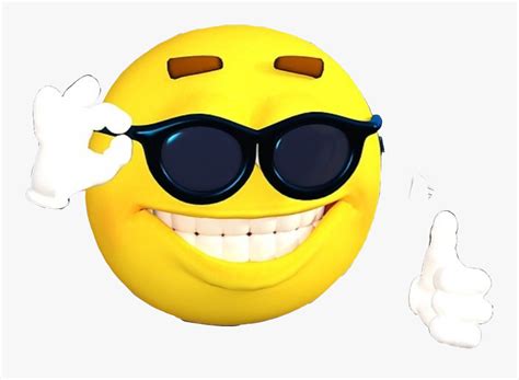 Cool Sunglasses Emoji Coolguy Cool Guy Sunglasses Emoji Hd Png