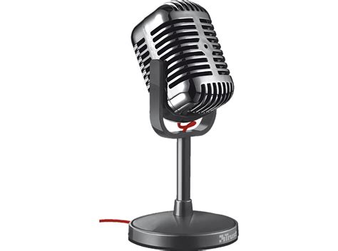 TRUST Elvii Mikrofon, Silber Mikrofon kaufen | SATURN