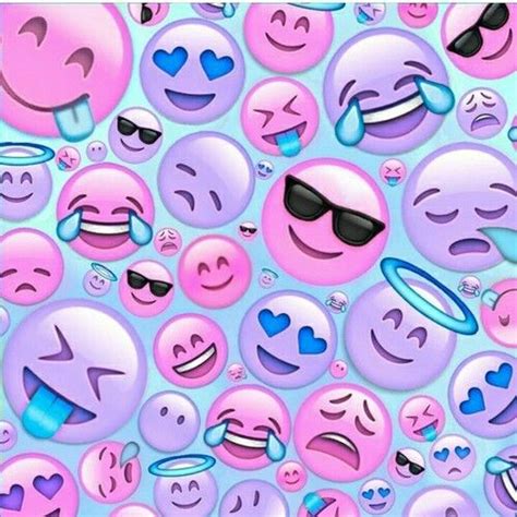 Imagem De Emojis Background And Pink Emoji Wallpaper Emoji