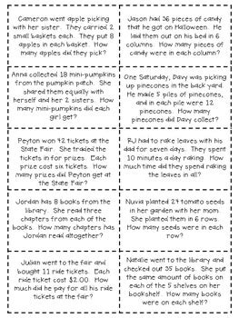 • drawing comparison problems this lesson shows how to use models for comparison problems, using addition, subtraction, multiplication, and division. Multiplication and Division Word Problem Sort by Gretchen Tringali