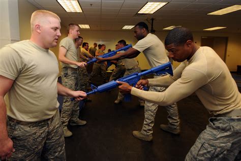 Sfs Members Remain Proficient During Combative Training