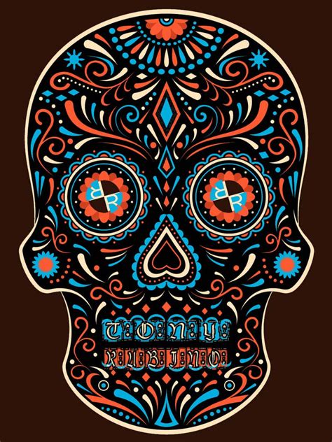 Tony Rubino Rubino Skull Mexico Mixed Media On Canvas For Sale At 1stdibs
