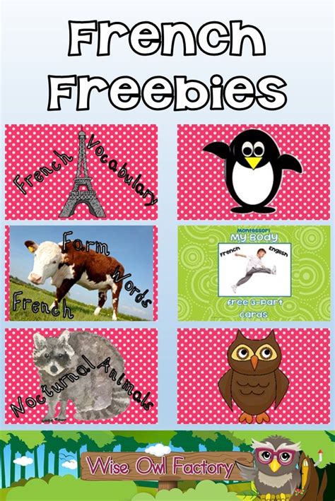 French Freebies for Animals, Farms, and More | Multicultural books ...