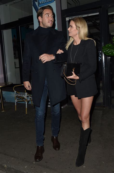 James Lock And Olivia Bentley Look Cosy As They Leave Celebs Go Dating Dinner Together