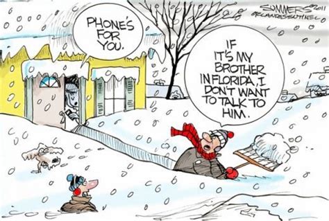 Deep Snow 24 Pieces Funny Cartoons Winter Humor Christmas Humor