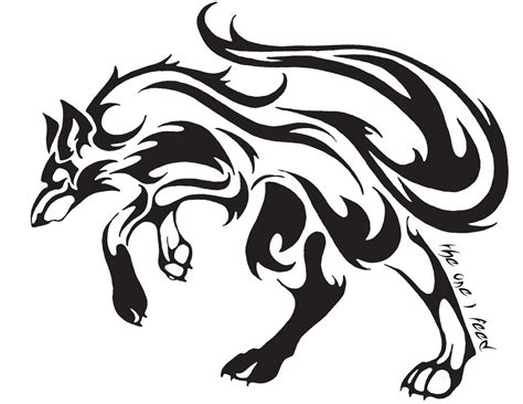 Wolf Tribal Clipart Best