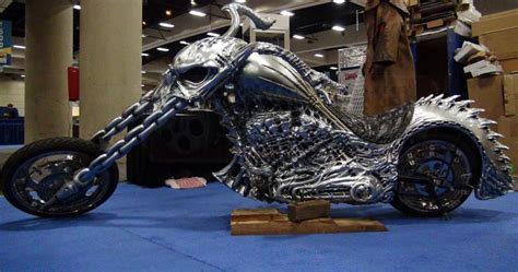 Ghost Rider Built By Movie Bikes Of Usa