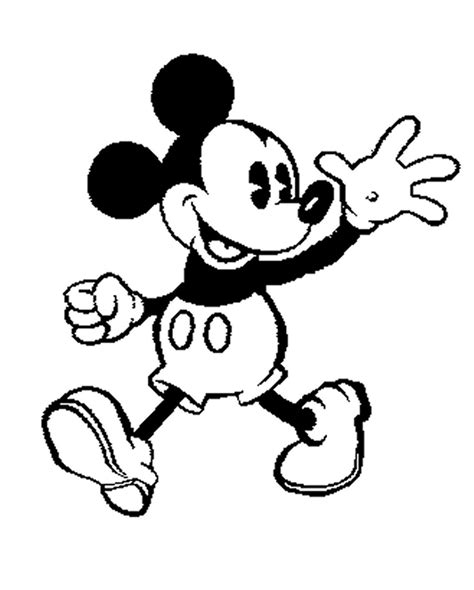 Mickey Mouse Clipart Black And White 79 Cliparts