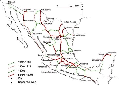 Railway Geo Mexico The Geography Of Mexico
