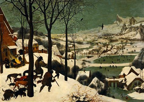 Pieter Bruegel The Elder Hunters In Snow Jäger Im Schnee 1565