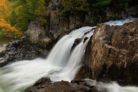 Side View Of Split Rock Falls Photograph By Wendy Blanchard