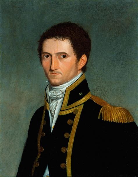Toussaint Antoine De Chazal De Chamerel Portrait Of Captain Matthew