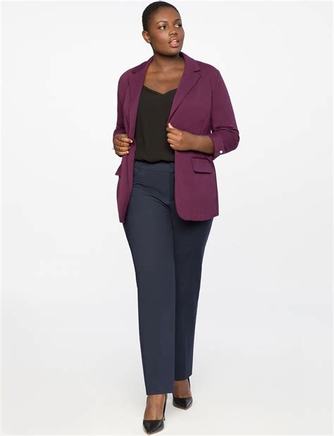 Pin By Checkoutstyle On Plus Size Suits Work Springsummer Summer