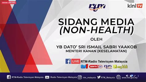 As per usual, social distancing rules must apply and the standard operating. LIVE: Sidang media Covid-19 oleh Ismail Sabri Yaakob - YouTube