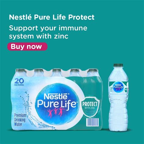 Nestle Pure Life Is Your Drinking Water Giving You Extra Remember A