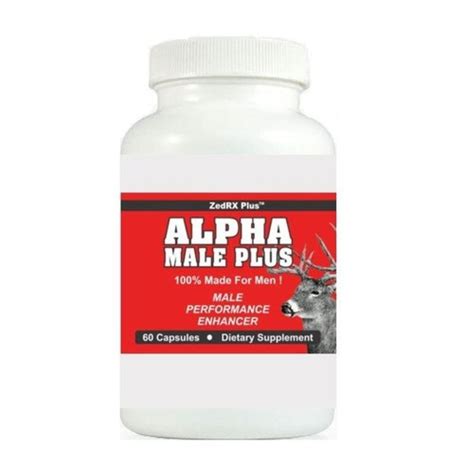 Alpha Male Plus Sexual Performance Enhancer One Bottle 60