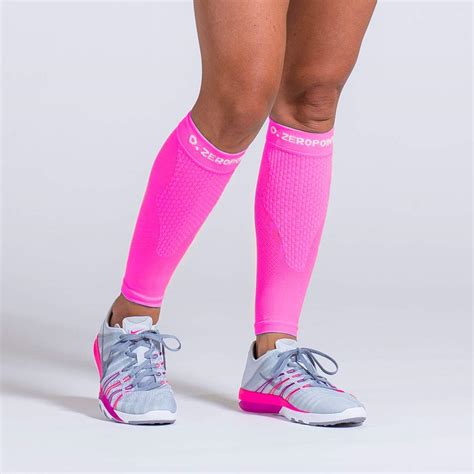 Zeropoint Intense Compression Socks Soft Pink Womens W1 Small Uk Clothing