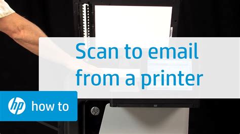 How To Scan To Email From Your Printer Youtube