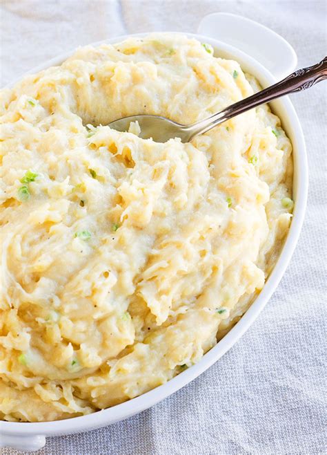 Whatever you need, whatever you want, whatever you desire, we provide. Slow Cooker Cheesy Sour Cream and Onion Mashed Potatoes ...