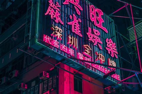 2560x1700 Hong Kong City Neon City Chromebook Pixel Hd 4k Wallpapers